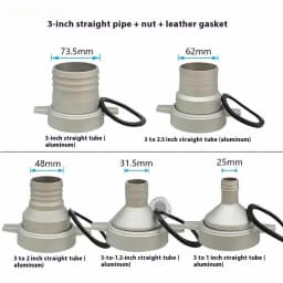 1 Set 1 Inch 3 Inch Aluminum Pipe Connector Wrench With Rubber Gasket Pump Connecting Pipe Fitting Water Pump Fittings
