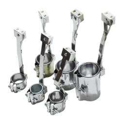 10pcs 220V Ceramic Band Heaters Heating Element Stainless Steel Band Heater Heating Ring for Injection Molding Machine