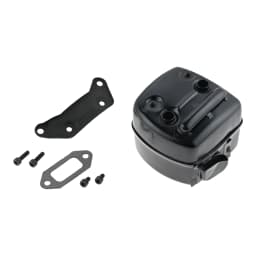 Muffler Exhaust with Muffler Bracket Gasket Screws Kit Fit For Husqvarna 372XP 371 365 362 372 Chainsaw Replace Part 503765302