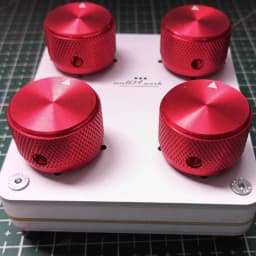 Precise Rotary Encoder for Music Production Software, 4 Knob MIDI Controller with Customizable CC Mapped USB-C Interface