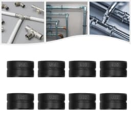 U16/20/25/32mm Presser Jaws Set,Crimping Dies Tubular Clamp Kit,Crimp Inserts for Most Hydraulic or Mechanical Crimping Pliers