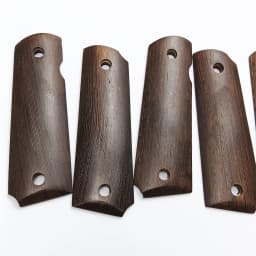 1pair 1911 Grips Natural Wenge Wooden Textured Handle Grips Patch Custom Grips CNC Non-slip Handle Patches Handle Grips