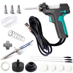 Pro'sKit SS-331H Electric Tin Suction Pump Soldering Iron Tin Gun TinTin Pump Accessories Slag Suction Device Heater Needle Mat