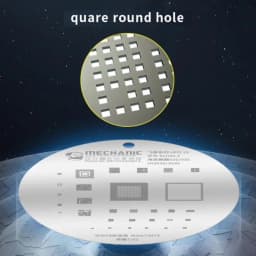 MECHANIC UFO BGA Steel Mesh Reballing Stencil for HUAWEI SAMSUNG XIAOMI iphone 6-16promax CPU Positioning Maintenance Template