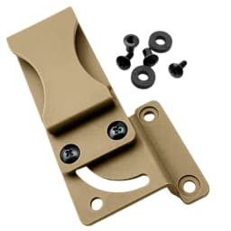 KYDEX Sheath Waist Clip Scabbard Clip Sheath Accessories Outdoor Carry KYDEX Sheath Tool K Sheath Waist Clip with Screws