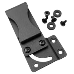 KYDEX Sheath Waist Clip Scabbard Clip Sheath Accessories Outdoor Carry KYDEX Sheath Tool K Sheath Waist Clip with Screws