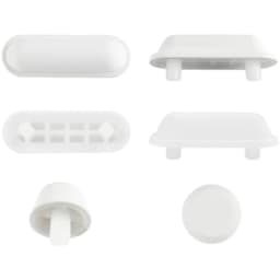 12Pcs Toilet Seat Pad Set Anti-Slip Toilet Seat Cover Foot Pads Shock-absorbing And Noise-reducing Rubber Pads Toilet Seat Acces