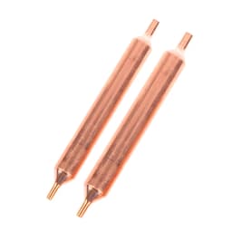 【LM】1pcs Refrigerator Filter Dryer 19mmx130mm For Refrigeration Copper Filter Drier Single Tube Filter Refrigerator Accessories