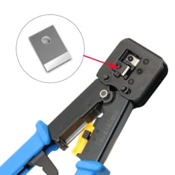 Spare Blade Tools Parts for EZ RJ45 Crimper Crimping Cable Stripper Knife Pressing Line Clamp RJ12 Pliers Tongs 5pcs
