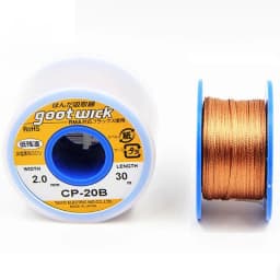 Original Japan GOOT Desoldering Wicks Braid Copper Wire Solder Remover BGA Solder Wick RoHs Lead-free MSDS Welding Repair Tool
