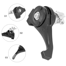 Practical Throttle Lever Assembly For 19mm Handlebar Replacement Parts For Lawn Mower Rammer Rotovator Universal Accessories