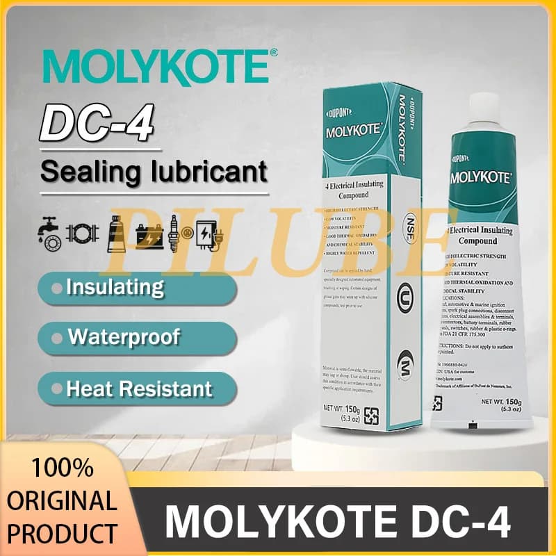MOLYKOTE DC-4 Silicone Compound Water Repellent Dielectric Lubricant for O-Rings Electrical Connectors and Aviation Equipment