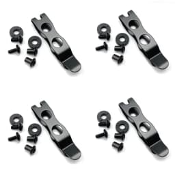 Scabbard Waist Clip Cutter Sheath Clip Holsters Belt Buckles K Sheath Back Clip R7UB