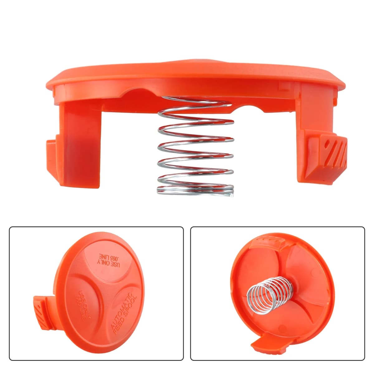 Trimmer Spool Cap Replacement For STC1820PC STC1840 ST5530 STC1815 Designed For Secure Line Coverage On String Trimmers