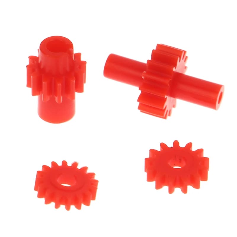 HO Scale Train Accessories 1/87 Electric Train Model Universal Gear 11/12/13/16 Tooth Dioramam Kits For Locomotive Train Parts