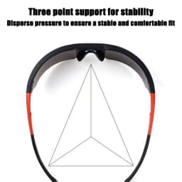 Milwaukee Safety Goggles with Orange Mirror, Anti Fog and Scratch Resistant, Comfortable and Safe Outdoor Goggles 4932498548