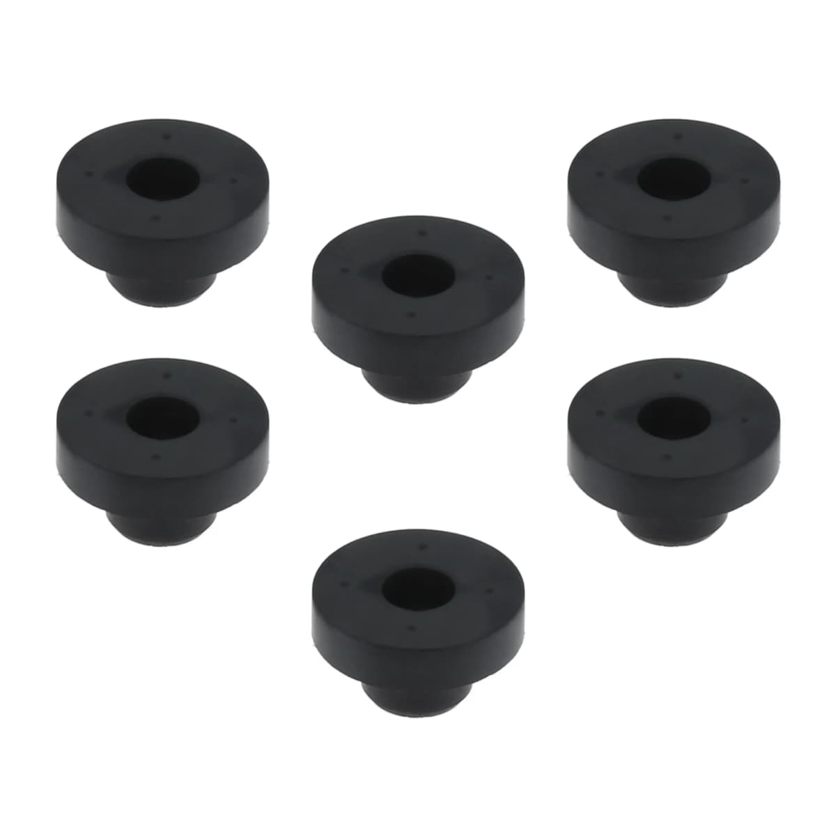 6Pcs 13mm (33/64") Universal Gas Fuel Tank Grommet Bushings For Tecumseh 33679 for Kohler Generator Lawn Mower Strimmer Tool