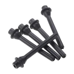 5Pcs/lot 53mm Fuel Hose Pipe for Chinese Chainsaw 25CC 2500 Negative Pressure Carburetor Pipe Chainsaw Garden Power Tools Parts