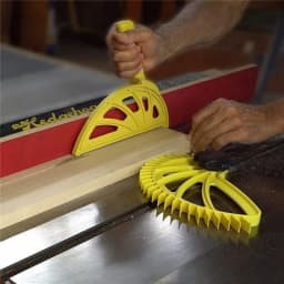 Table Saws Woodworking Push Block Plastic 2-in-1 Wood Saw Push Stick Single Adjustable Seamless Router Table Auxiliary Tools