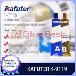 Kafuter K-9119 AB Fast Curing Metal Bonding Sealant Casting Repair Crack Filling Equipment Surface Maintenance Industrial Use