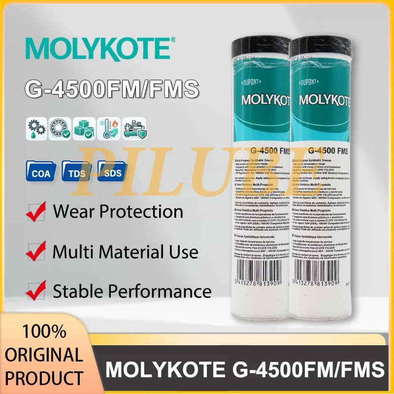 MOLYKOTE G-4500 FM G-4500 FMS High Performance Food Grade Grease with Excellent Lubrication and Wear Resistance Original Product