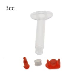 1PCS Industrial 3CC 5CC 10CC 30CC 50CC USA Type Dispensing Needle Tips Plastic Industrial Syringe Barrel