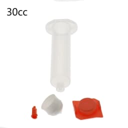 1PCS Industrial 3CC 5CC 10CC 30CC 50CC USA Type Dispensing Needle Tips Plastic Industrial Syringe Barrel