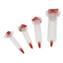 1PCS Industrial 3CC 5CC 10CC 30CC 50CC USA Type Dispensing Needle Tips Plastic Industrial Syringe Barrel