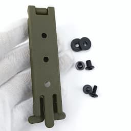 1Piece MOLLE-LOK Scabbard K Sheath Waist Clip System Scabbard Back Clip KYDEX Scabbard Carrying Clip K Sheath MOLLE Buckle