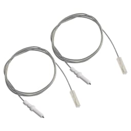 2pcs Ignition Wire Gas Cooker Range Accessories 35/40/45mm Gas Cooker Range Stove Part Ignition Electrode 900mm Ignition Wire