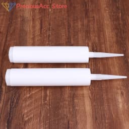 Hot Sale 1/3Pcs Empty Tube Refillable Sealant Bottle Tool Caulk Caps Caulking Sealant Tube Home Reusable Squeeze