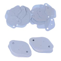 40Pcs/lot Blue TO-3 Mica Insulation Pad Heat Insulation To-3 Insulation Pads Silicone Mica Sheet Insulation
