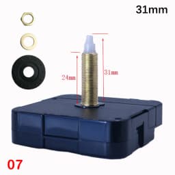8/14.5/17/20/22.5/28/31mm Shaft Length Clock Replacement Movement Watch Accessories