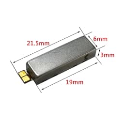 1 PCS Linear Pulse Touch Flat Vibration Motor 0619AAC Brushless X-axis 1.2V 100mA Max Precision Vibration Motor
