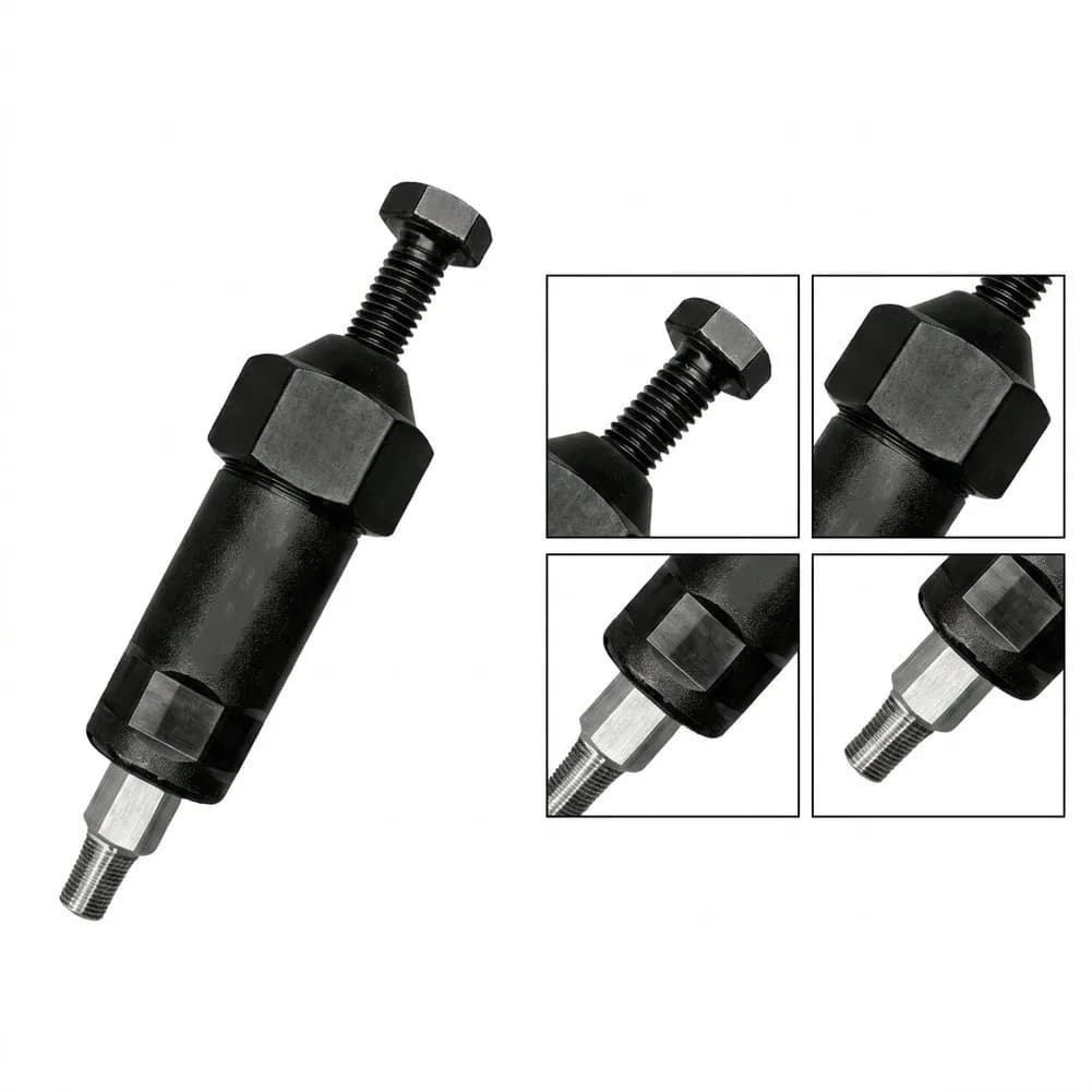For Heavy-Duty Grease Fitting Cleaner Tool: Clear Blocked Lubrication Lines Black Grease Fitting Unclogging Tool