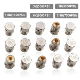 3pcs Fuse PCP HPA/CO2 Tank Regulator Valve Burst Disk 1.8K 3K 5K 6K 7.5K Regulating Valves For Compressed Air CO2 Tanks