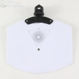 Phoropter Nearpoint Rotary Chart AO Standard Near Vision Test Set of Card and Holder | Vision Tester Accessories