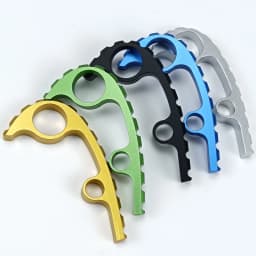 1piece Aluminum Alloy Knife Spine Keel for Para3 C223 Knife Spine Keel DIY Folding Knife Handle Material Tool Accessories