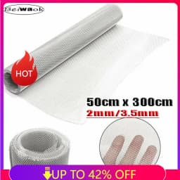 50cm x 300cm Fine Aluminium Modelling Mod Mesh Wire Filter Sheet Hole Dia 2mm/3.5mm Aluminum Wire Mesh Paint Screening Filter