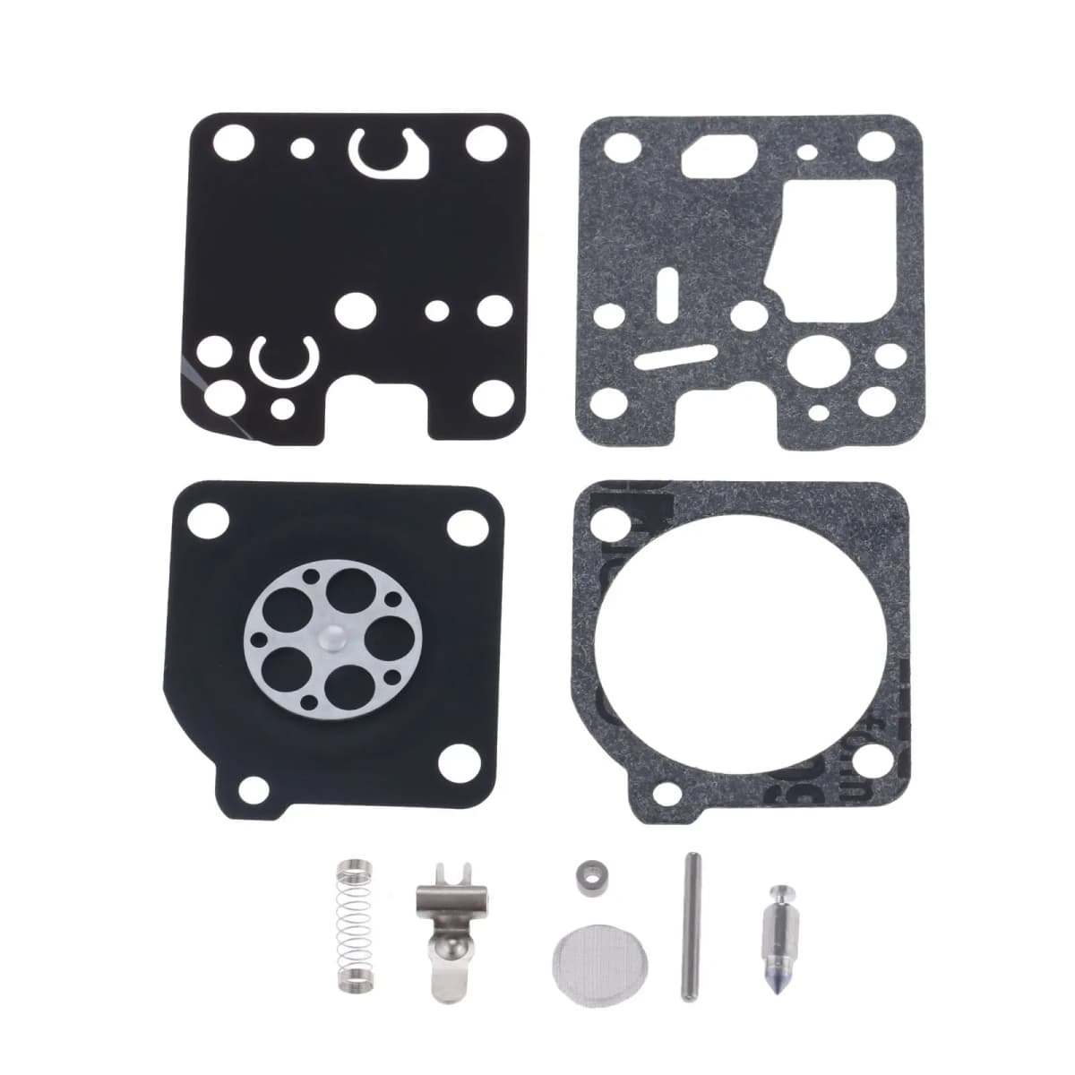 DRELD RB-107 Carburetor Carb Gasket Diaphragm Repair Rebuild Kit for Echo SRM230 SRM231 210 210i 225 Trimmer Zama RB-107 Carb