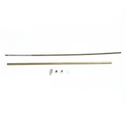 Flexible Shaft High Quality RC Boat Flexible Shaft 4mm CW/CCW Direction with Prop Nut Drive Dog and 350mm Length