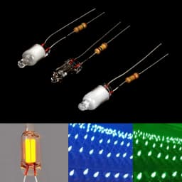 【AD】10Pcs High Quality Neon Light Bulbs 6*13mm Mini Neon Light Indicator With Resistor 220V Red/Blue/Green Color