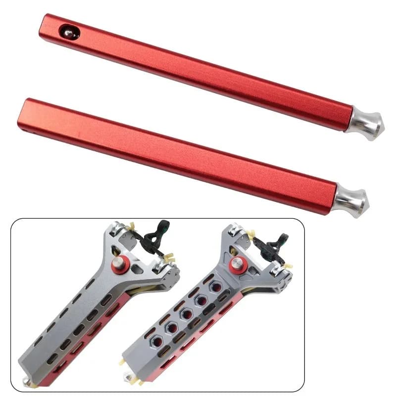 Rapid Fire 5G Slingshot Magazine, Aluminum Alloy Ammo Holder, Self-Ejecting , Compatible With Standard 8mm Steel Balls.