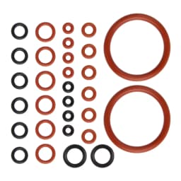 Coffee Machine Valve Seal Filler Replacement Seals O-ring 30-piece Set Easy Installation High Temperature Resistance