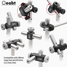 PC12 Series Ø12mm Post Angle Clamp 1/2 Inch Support Rod Assembly Accessories Cage Rod Optical Column