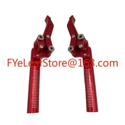 1 Pair of Sports Wheelchair Brakes 100% Aluminum Alloy Accessories New Rehabilitation Treatment Supplies Accessories