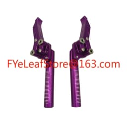 1 Pair of Sports Wheelchair Brakes 100% Aluminum Alloy Accessories New Rehabilitation Treatment Supplies Accessories