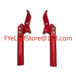 1 Pair of Sports Wheelchair Brakes 100% Aluminum Alloy Accessories New Rehabilitation Treatment Supplies Accessories