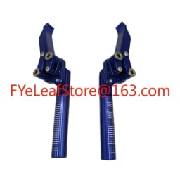 1 Pair of Sports Wheelchair Brakes 100% Aluminum Alloy Accessories New Rehabilitation Treatment Supplies Accessories