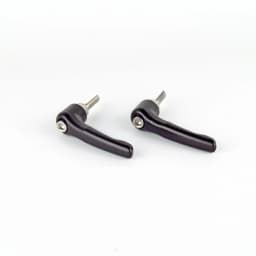 M8 Black AISI304 Stainlesss Steel Clamping Handle Tension Levers ,Solid Adjustable Handle